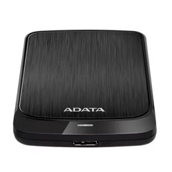 HD Externo Portátil 1TB Adata AHV320-1TU31-CBK Ultra Slin 2.5 USB 3,2 Preto 2.5 USB CX 1 UN