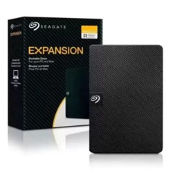 HD Externo Portátil 2TB Seagate Expansion STKM2000400 2.5" USB 3.0 Preto CX 1 UN