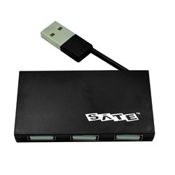 Hub USB 4 Portas Satellite A-HUB08 2.0 Preto BT 1 UN