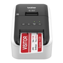 Impressora de Etiqueta Térmica Brother QL-800 USB 110V Cinza CX 1 UN