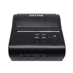 Impressora Mini Térmica Go Link GL035 - 8001DD Bluetooth USB Bivolt Preto CX 1 UN