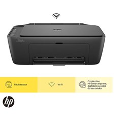 Impressora Multifuncional HP DeskJet Ink Advantage 2874 - 6W7G2A Colorida Wi-Fi USB Bivolt Preto CX 1 UN