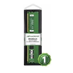 Memória Desktop 4GB DDR3 Macrovip MV16N11/4 1600MHz BT 1 UN