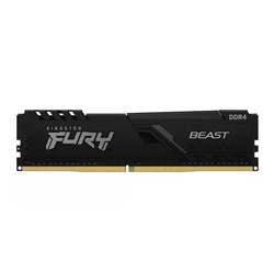 Memória Desktop 8GB DDR4 Kingston Fury Beast - KF426C16BB/8 2666MHz Black BT 1 UN