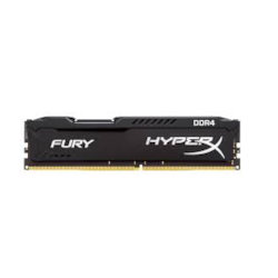 Memória Desktop 8GB DDR4 Kingston HyperX Fury - HX424C15FB/8  2400MHz CL15 Black BT 1 UN