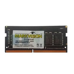 Memória Notebook 4GB DDR4 Markivision MVD44096MSD-24LV 2400MHz BT 1 UN