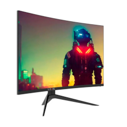 Monitor ELED Gamer 27" Level Elite Curve L2717REC Freesync G-sync 2 x HDMI DisplayPort USB 240Hz 1ms Preto CX 1 UN