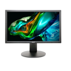 Monitor LED 19,5" Acer E200Q HD+ Vesa VGA/HDMI AcerVisionCare Preto CX 1 UN