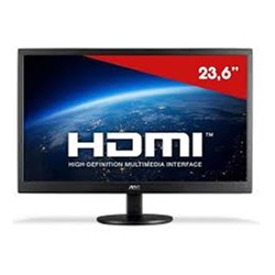 Monitor LED 23,6" AOC M2470SWD2 Widescreen Full HD 1920x1080 VGA/DVI CX 1 UN