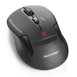 Mouse sem Fio Bluetooth + 2.4 Multilaser MO254 1600DPI 5.0 Preto CX 1 UN