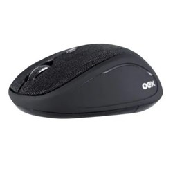 Mouse sem Fio Dual Bluetooth/Wireless OEX Tiny MS601 em Tecido Preto BT 1 UN