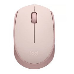 Mouse sem Fio Logitech M170 com Design Ambidestro Rose BT 1 UN