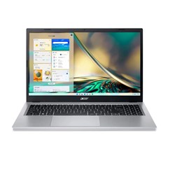 Notebook Acer A315-510P-34XC Intel i3 8Gb SSD256GB Tela 15,6" FHD Windows 11 Home Prata CX 1 UN