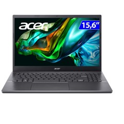 Notebook Acer A515-57-51W5 Intel i5 12450H 8Gb SSD256GB Tela 15,6" FHD Linux Cinza Aço CX 1 UN