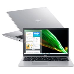 Notebook Acer Aspire 5 A515-56-55LD Intel i5 1135G7 8GB SSD 256GB Tela 15,6" FHD Windows 11 Home Silver CX 1 UN