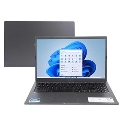 Notebook Asus X515J-BR2750 Intel i3 1005G1 4GB SSD 256GB Tela 15,6" Endless Cinza CX 1 UN