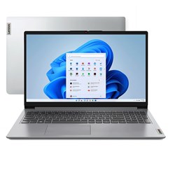 Notebook Lenovo IdeaPad 1 15IGL7 Intel Celeron N4020 4GB SSD 128GB 15.6" Windows 11 Home Prata CX 1 UN