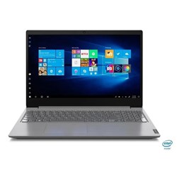 Notebook Lenovo V15 G1 IML Intel i3-10110U 4GB HD 500Gb+SSD M2 128Gb Tela 15,6" Free Dos Cinza Escuro CX 1 UN