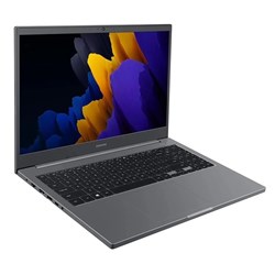 Notebook Samsung NP550XDA-KP1BR Intel Celeron, 4GB, HD 500GB + SSD 128GB, Tela 15,6" Windows 11 Home Ciza Chumbo CX 1 UN