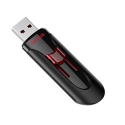 Pen Drive 128GB Sandisk Cruzer Glide SDCZ600-128G-G35 USB 3.0 Preto BT 1 UN