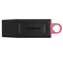 Pen Drive 256GB Kingston DataTraveler Exodia DTX/256GB USB 3.2 Preto/Rosa BT 1 UN