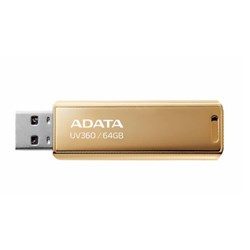 Pen Drive 64GB Adata UV360 USB 3.2 Dourado BT 1 UN