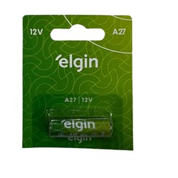 Pilha Bateria Alcalina Elgin A27 Verde 12V BL 1 UN
