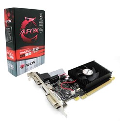 Placa de Vídeo 2GB AMD Afox Radeon R5 230 - AFR5230-2048D3L9 DDR3 PCI-E 64GB CX 1 UN