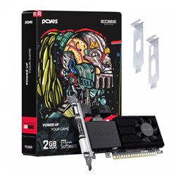Placa de Vídeo 2GB PCYes AMD Radeon R5 220 - PPER5DR3LPBR DDR3 HDMI/DVI/VGA 64Bit Low Profile CX 1 UN