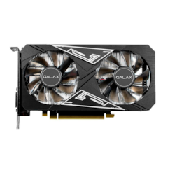 Placa de Vídeo 4GB Galax Geforce GTX 1650 EX Plus - 65SQL8DS93E1 DDR6 HDMI/DVI/DP 128Bits CX 1 UN