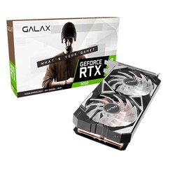 Placa de Vídeo 8GB Galax Geforce NVidia RTX 3050 - 35NSL8MD6YEX DDR6 HDMI/DP 128Bit CX 1 UN