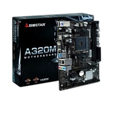 Placa Mãe AMD Biostar A320MH LGA AM4 DDR4 HDMI/VGA CX 1 UN