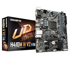 Placa Mãe Intel Gigabyte H410M HV2 LGA 1200 DDR4 M.2/VGA/HDMI CX 1 UN