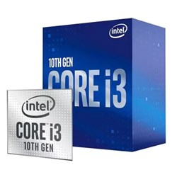 Processador Intel Core i3 10100F - BX8070110100F LGA 1200 2,9GHz 12MB 10 Geração CX 1 UN