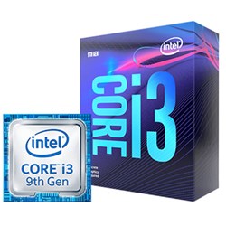 Processador Intel Core i3 9100 - BX80684l39100 LGA 1151 3,6GHZ 6MB 9 Ger. CX 1 UN