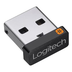 Receptor USB Wireless Logitech Unifyng 910-005235 Receiver Preto CX 1 UN