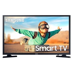 Smart TV 32 LED Samsung T4300 - UN32T4300AGXZD Tizen, HDMI, USB, Wi-Fi, HDR Preto CX 1 UN
