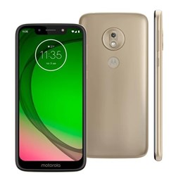 Smartphone Motorola Moto G7 Play 32GB Dual Chip Android Pie - 9.0 Tela 5.7" 1.8 GHz 4G 13MP  Ouro CX 1 UN