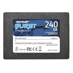 SSD 240GB Patriot Burst PBE240GS25SSDR SATA III 2.5 6GB/s BT 1 UN