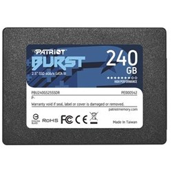SSD 240GB Patriot Burst PBU240GS25SSDR SATA III 2.5 6GB/s CX 1 UN