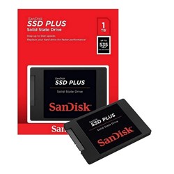 SSD 240GB Sandisk Plus SDSSDA-240G-G26 SATA III 2.5" 530MB/s BT 1 UN
