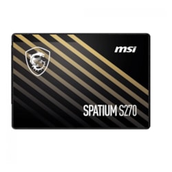 SSD 480GB MSI Spatium S270 SATA lll 2.5" 500MB/s CX 1 UN