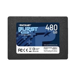 SSD 480GB Patriot Burst PE000777-PBE480GS25SSDR SATA III 2.5' 6GB/s Preto CX 1 UN