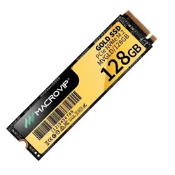 SSD M.2 128GB NVMe Macrovip Gold MVGLD/128GB PCIe 1810MB/s BT 1 UN