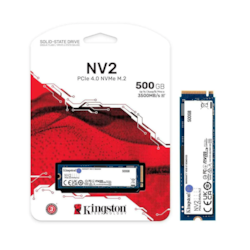 SSD M.2 500GB Kingston SNV2S/500G NVMe PCIe 4.0 Leitura 3500Mb/s CX 1 UN