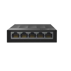 Switch 5 Portas Tp-Link Desktop LS1005G Gigabit 10/100/1000Mbps Preto CX 1 UN