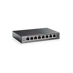 Switch 8 Portas Tp-Link Easy Smart TL-SG108E Gigabit Preto CX 1 UN
