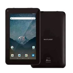 Tablet Multilaser 7 M7S GO NB316 Quad Core 16GB Tela 7" Android 8.1 Dual Câm 1.3/2MP Bluetooth Preto CX 1 UN