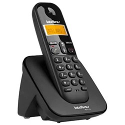 Telefone sem Fio Intelbras TS3110 c/ ID de Chamadas Dect 6.0 Preto CX 1 UN