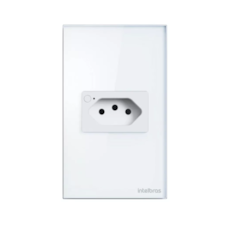 Tomada Inteligente Wi-Fi Intelbras Smart Izy ETS 1001 - 4850062 10A Branco CX 1 UN